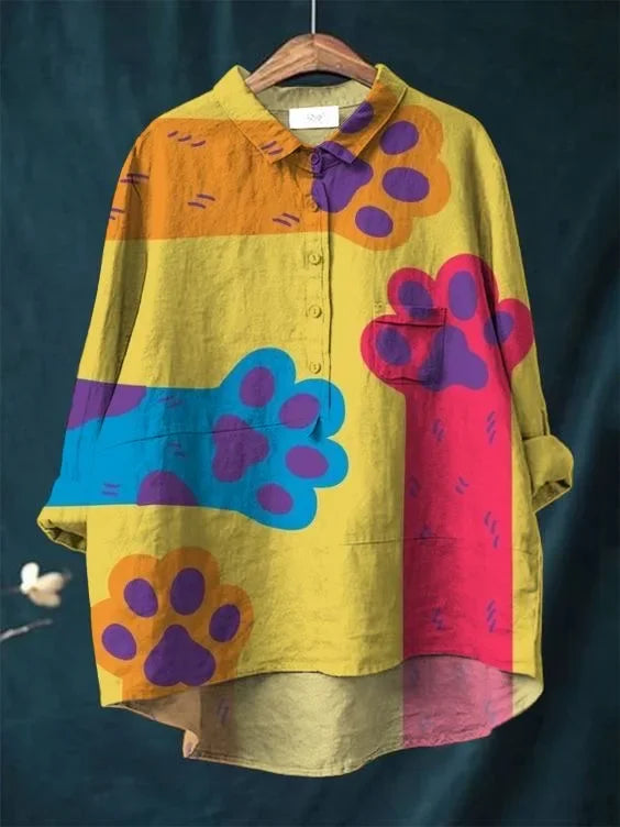 Uluru™ - Katzenkunst T-Shirt 3