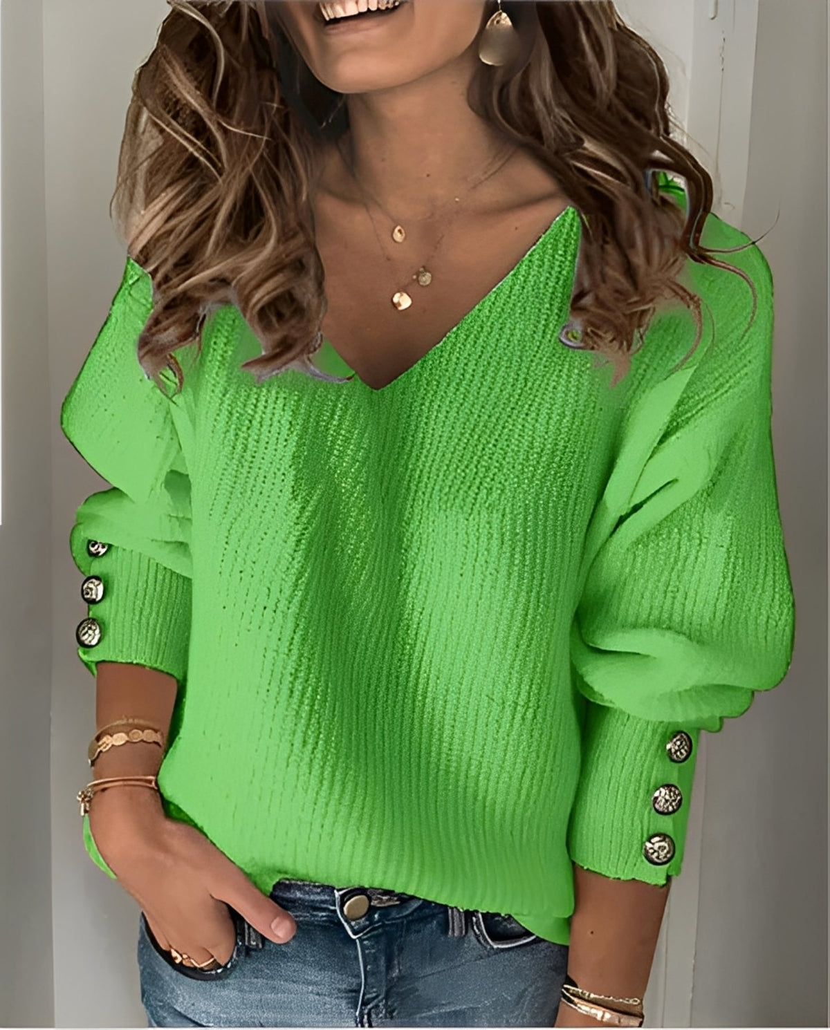 V Ausschnitt Pullover Damen | Feminin & Bequem mit V-Ausschnitt
