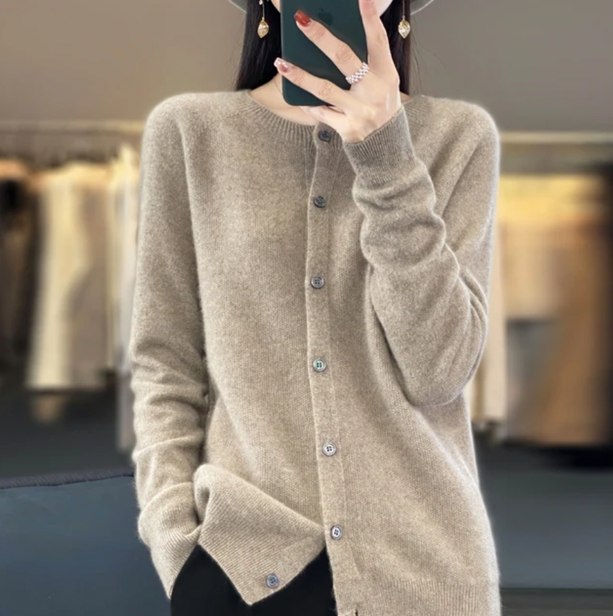VIVIENNE I WARME GEMÜTLICHE STRICKJACKE 2