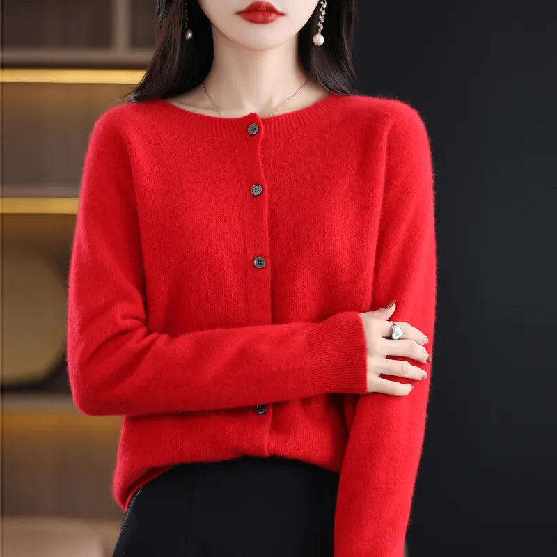 VIVIENNE I WARME GEMÜTLICHE STRICKJACKE 6