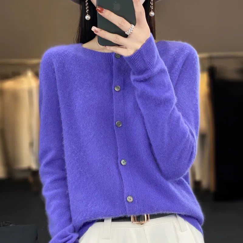 VIVIENNE I WARME GEMÜTLICHE STRICKJACKE 7