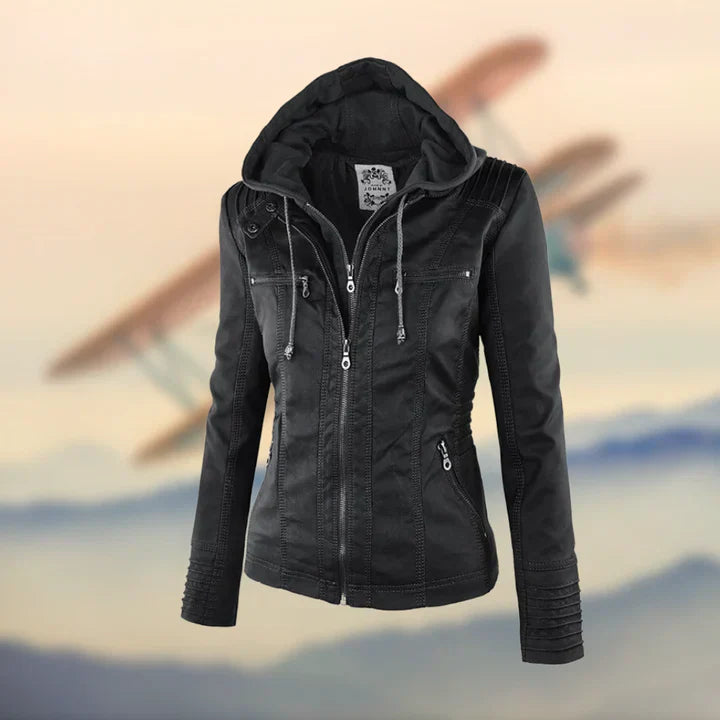 Vintage-Lederjacke