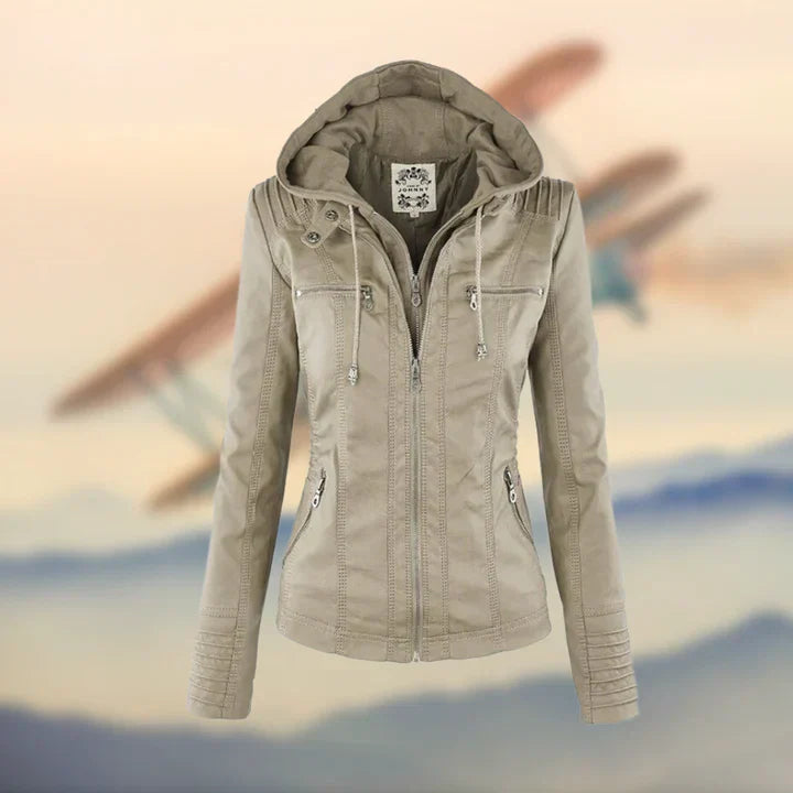 Vintage-Lederjacke