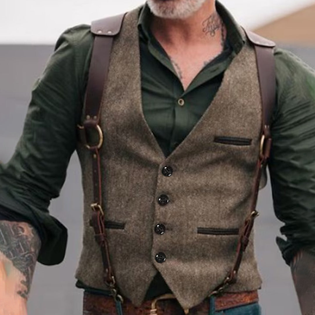 Weste Herren | Vintage-Stil & Bequem