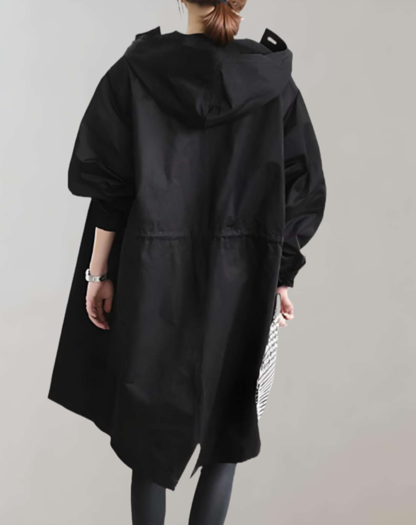 Wasserfester Kapuzen-Trenchcoat - Warm & Stilvoll 2