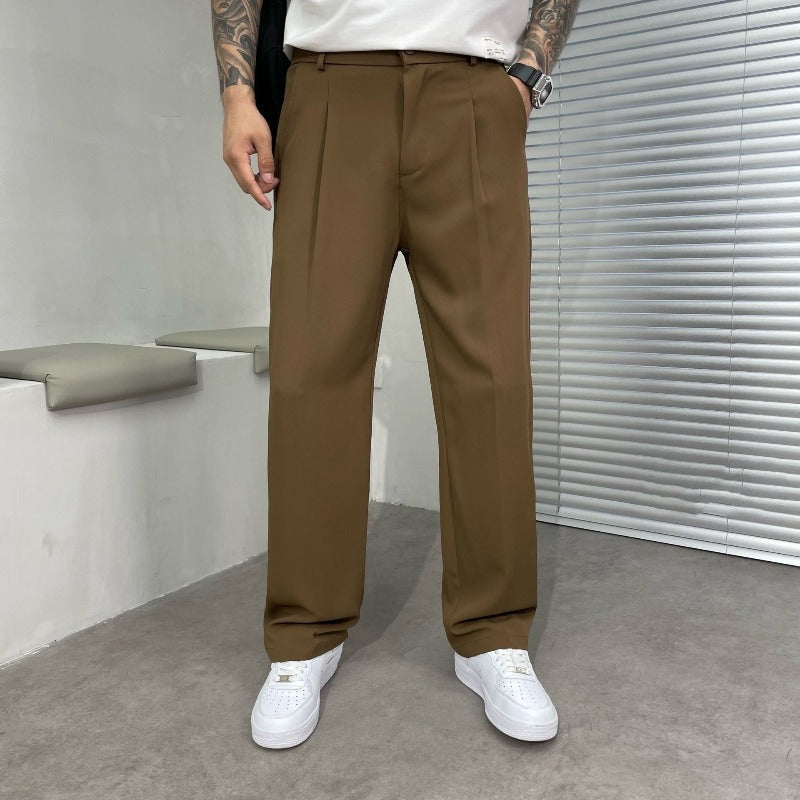 Wide Leg Hose Herren | Lockere Passform & Eleganter Fall