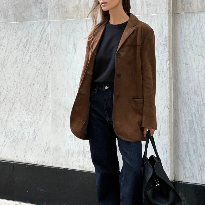 Wildlederjacke Für Damen | Stilvoll 0