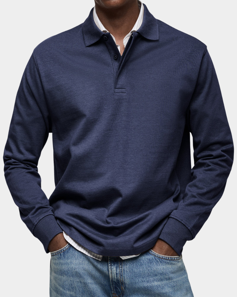 Wilson | Klassisches Langarm-Poloshirt 1