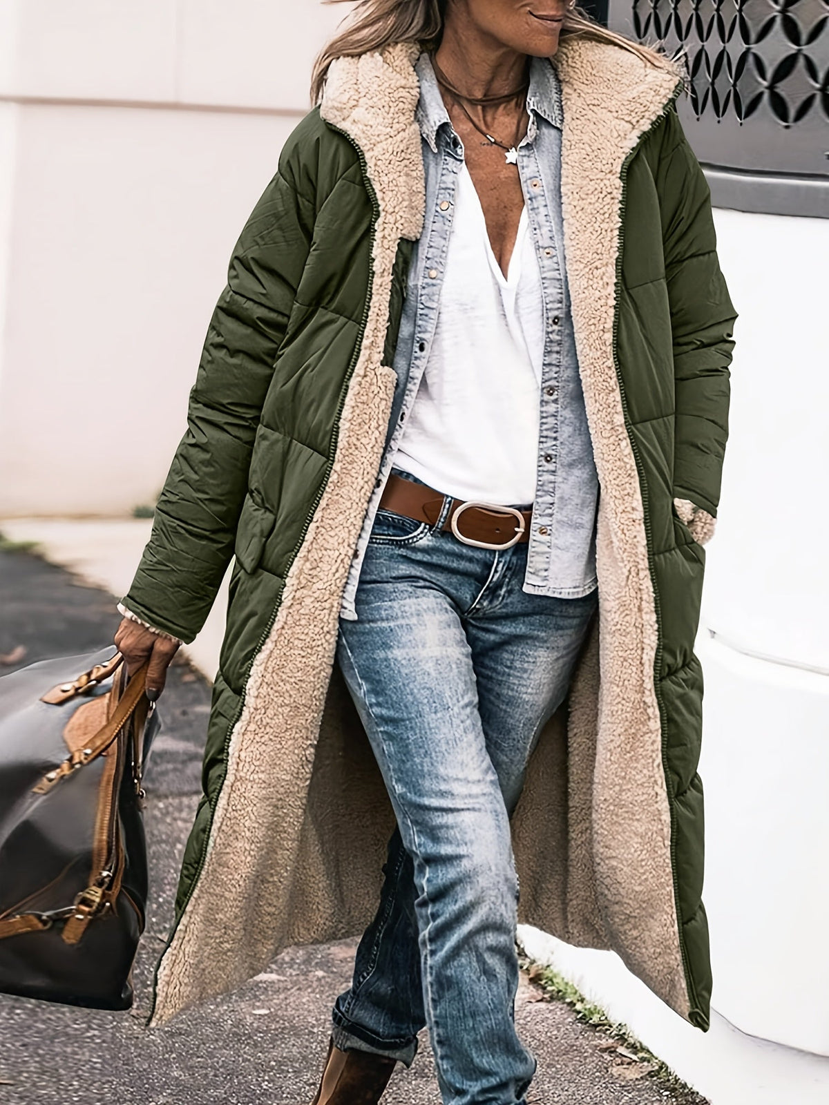 Winterjacke Damen Lang | Atmungsaktiv & Warm