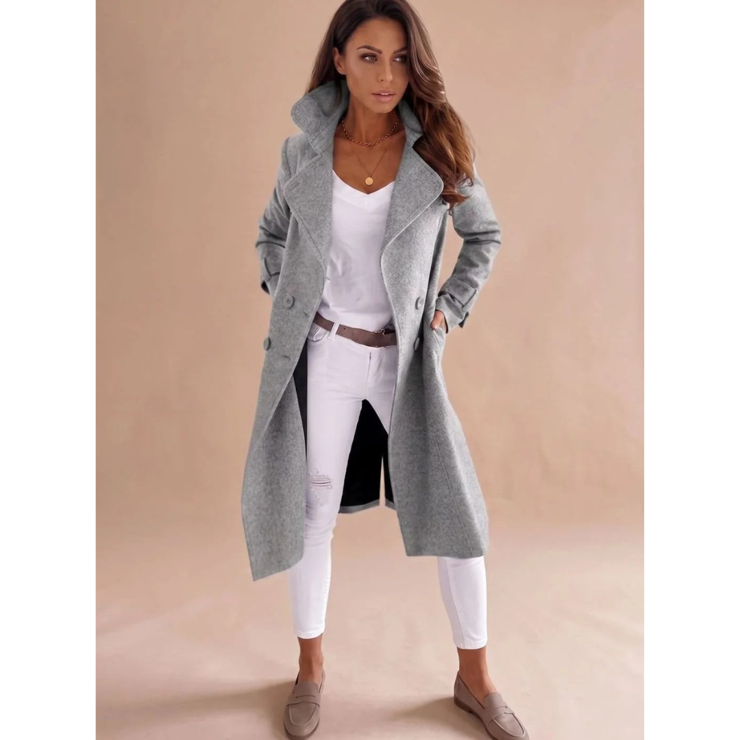 Winterjacke Damen | Langer Schnitt & Klassischer Kragen 3