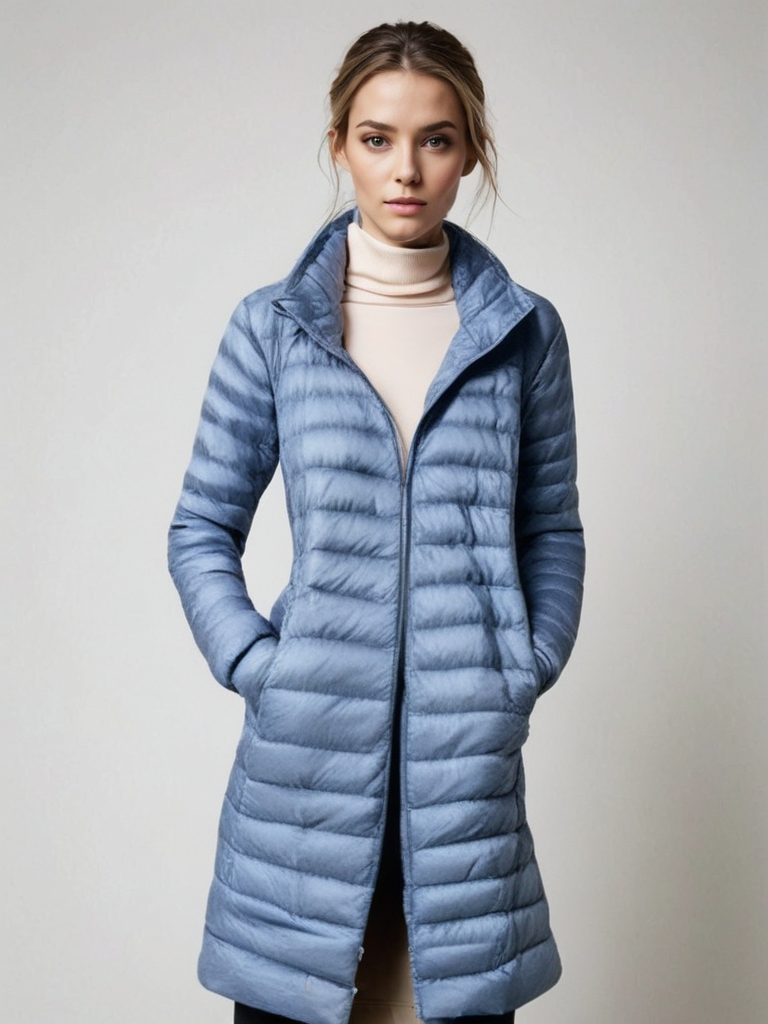 Winterjacke Damen | Steppjacke Damen | Lang geschnitten: mehr Wärmegefühl & Schutz