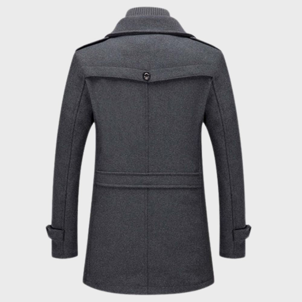 Winterjacke Herren | Wintermantel Herren | 2-in-1 Einsatz für Windschutz & Wärme