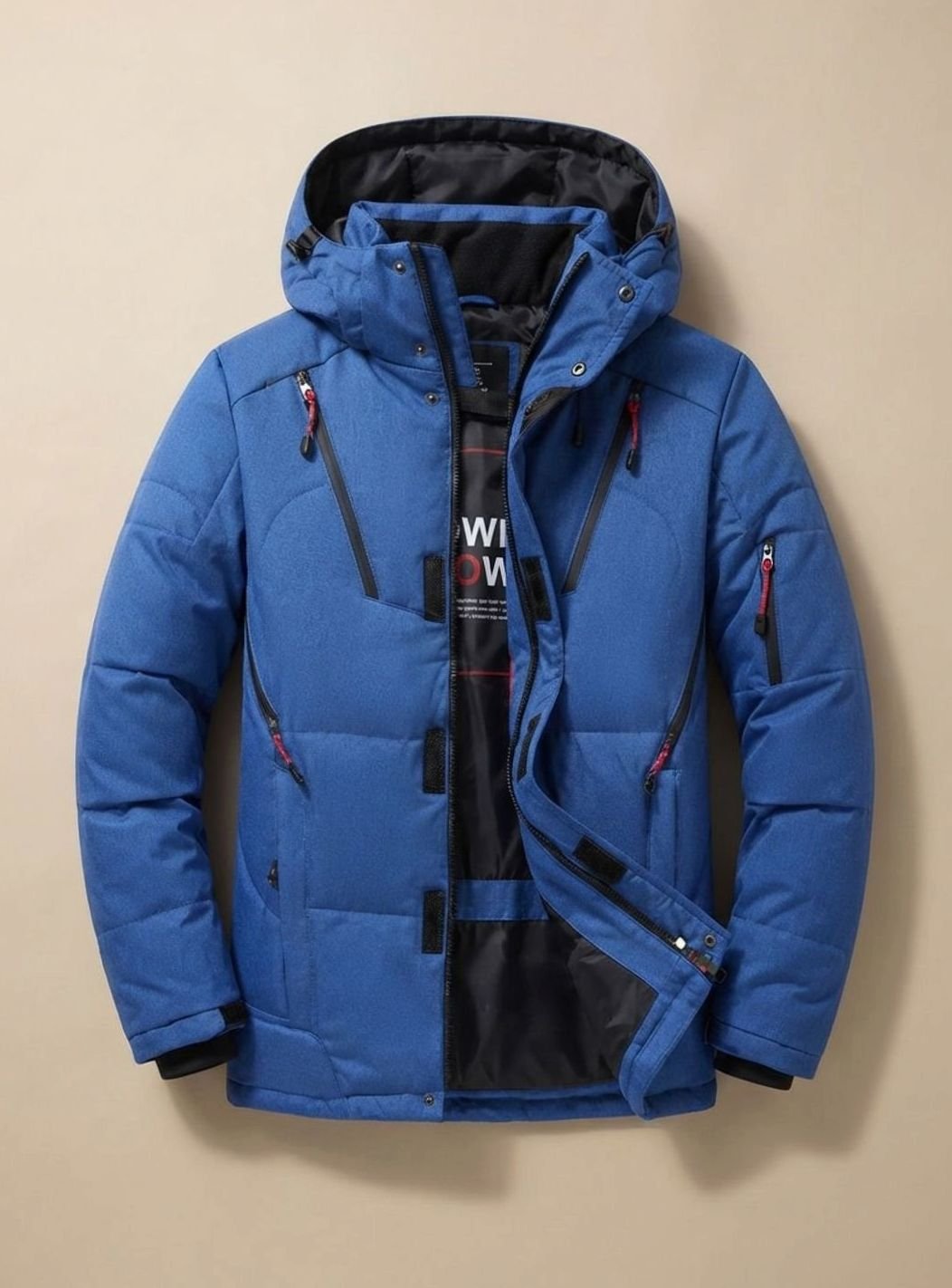 Winterjacke Herren mit Kapuze | Windschutz & Wärmend 3