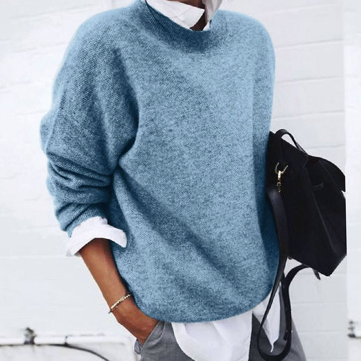 Wollpullover Damen Oversized | Weich & Wärmend