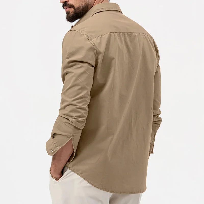 Langarm Polo Herren | Utility & Vielseitig