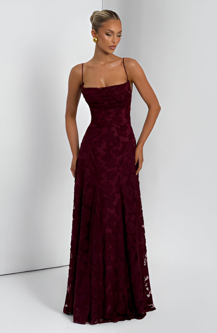 Ysolde™ Korsett-Maxikleid mit Spitzendetail 4