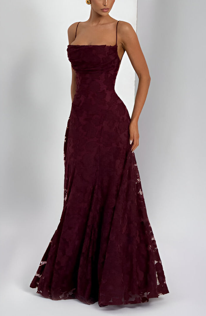 Ysolde™ Korsett-Maxikleid mit Spitzendetail 5