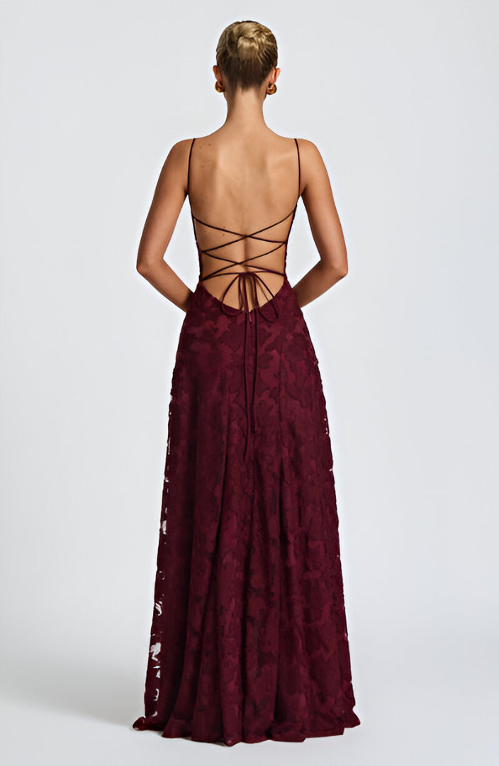 Ysolde™ Korsett-Maxikleid mit Spitzendetail 6