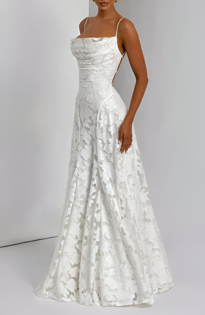 Ysolde™ Korsett-Maxikleid mit Spitzendetail 7