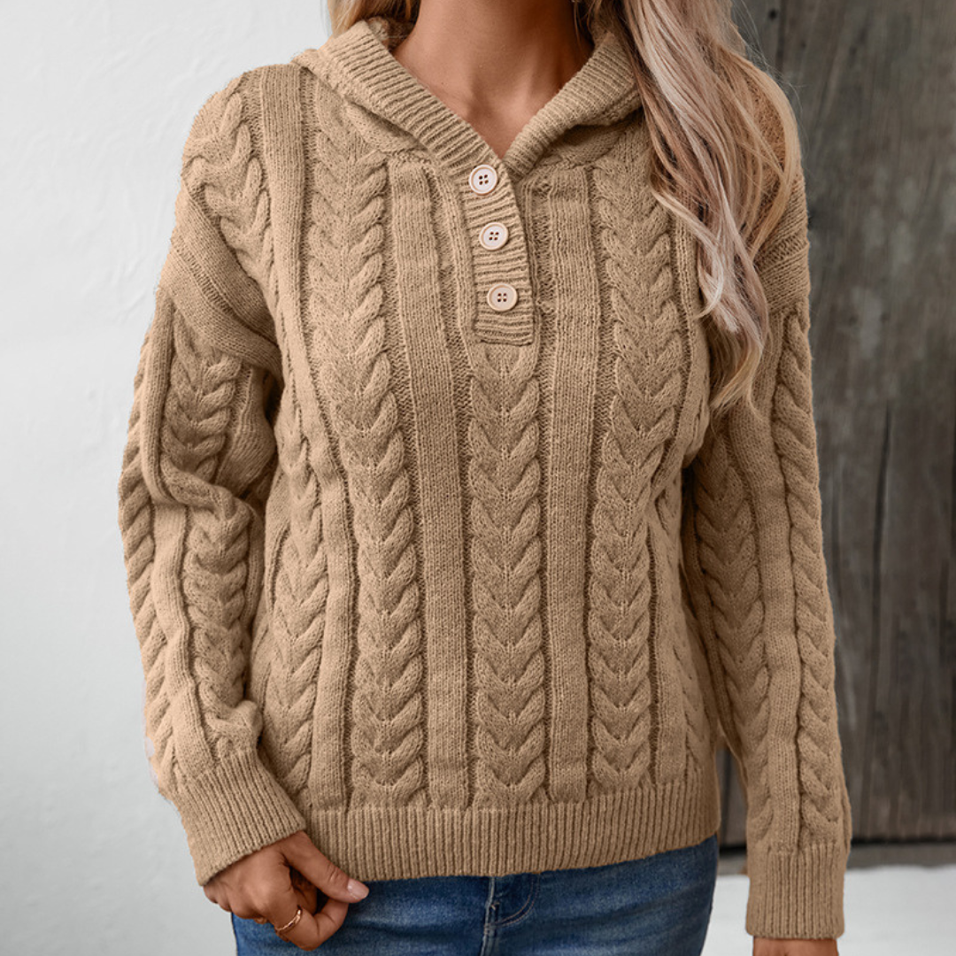 Zopfmuster-Pullover Damen | Kuschelig Warm & Oversized 3