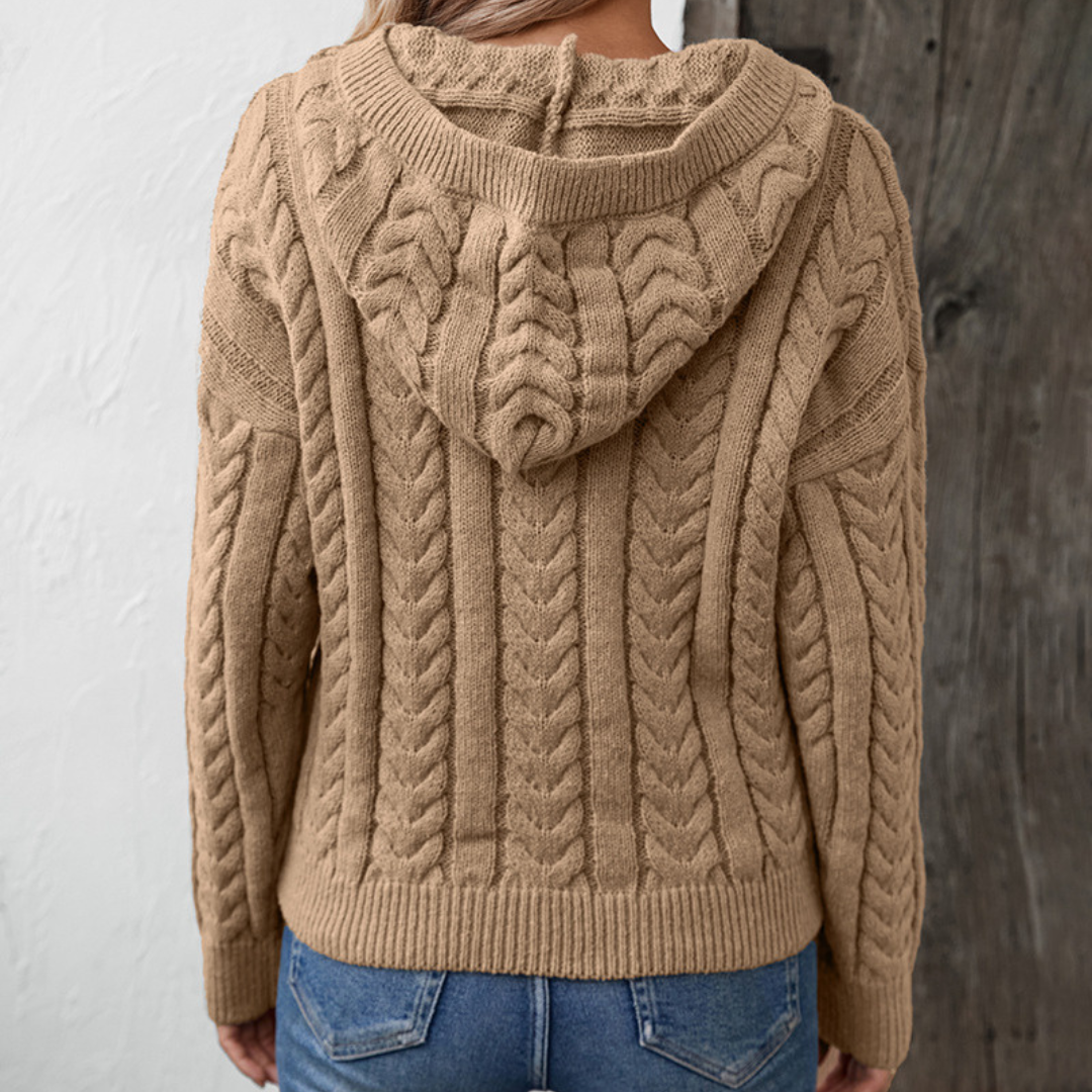 Zopfmuster-Pullover Damen | Kuschelig Warm & Oversized 4