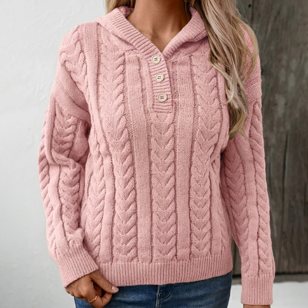 Zopfmuster-Pullover Damen | Kuschelig Warm & Oversized 1