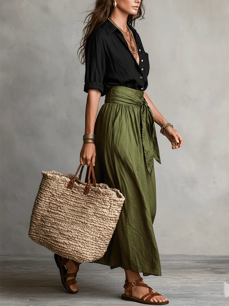 Zweiteiliges Sommeroutfit Damen | Boho & Elegant