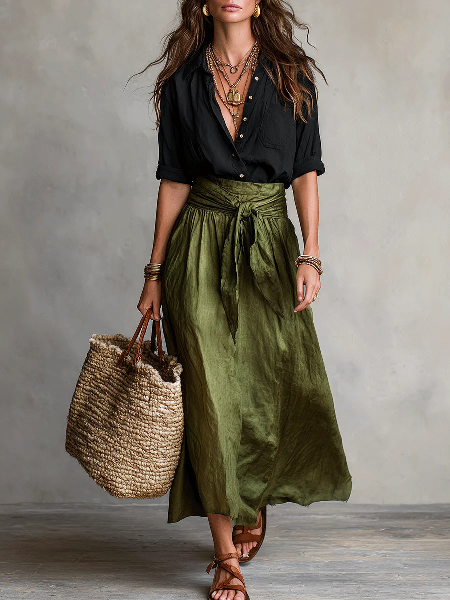 Zweiteiliges Sommeroutfit Damen | Boho & Elegant