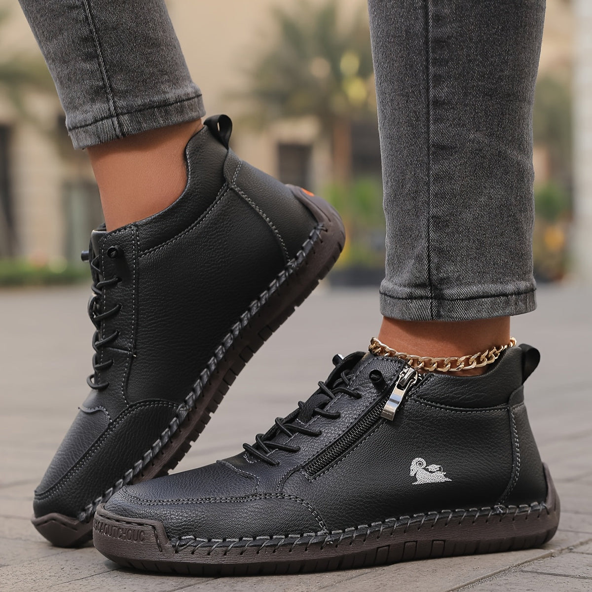 Schnürschuhe Damen | Komfort & Praktischer Reißverschluss 7