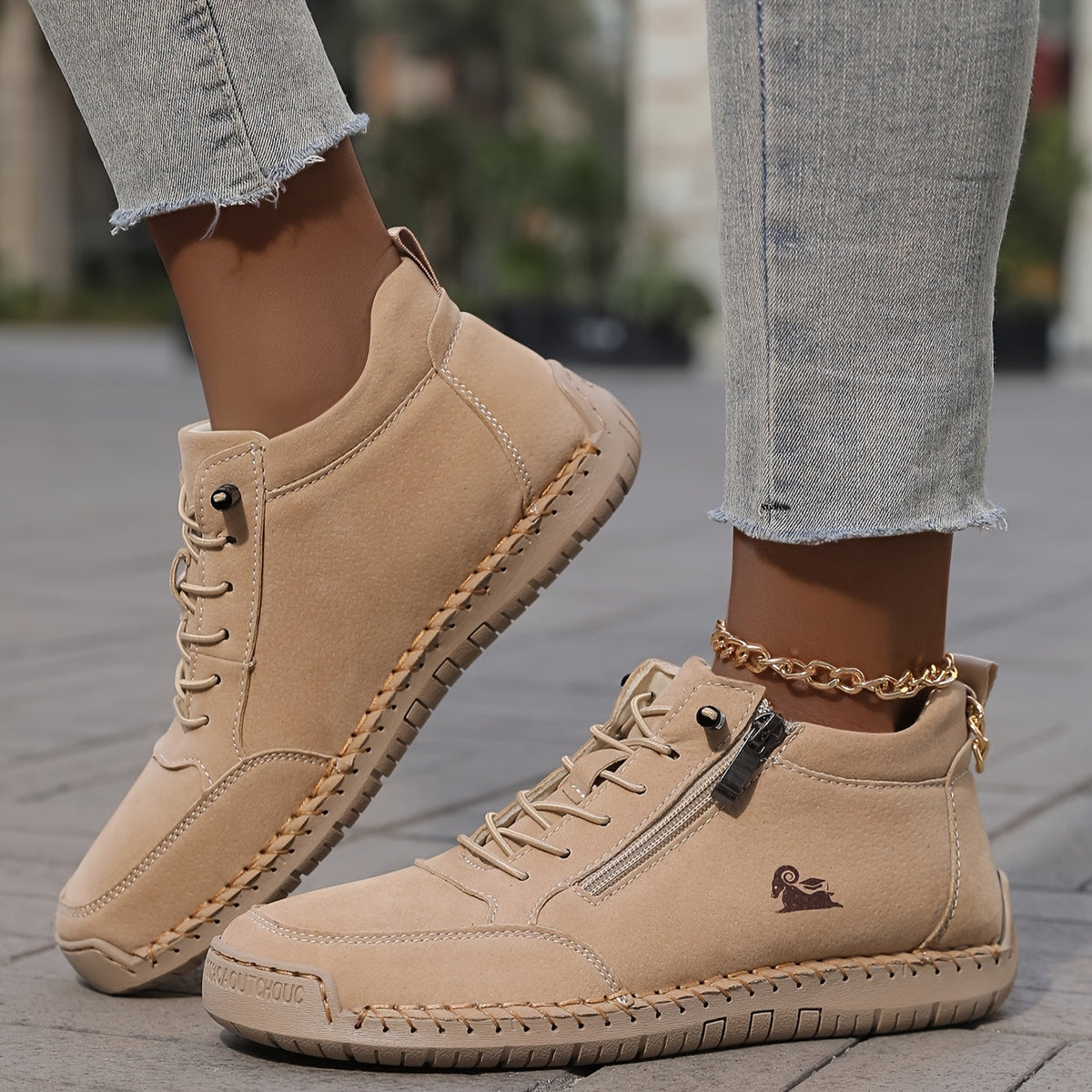 Schnürschuhe Damen | Komfort & Praktischer Reißverschluss 11