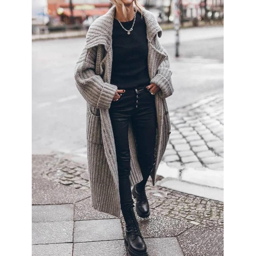 Strickjacke Oversize Damen | Warm & Stilvoll 2