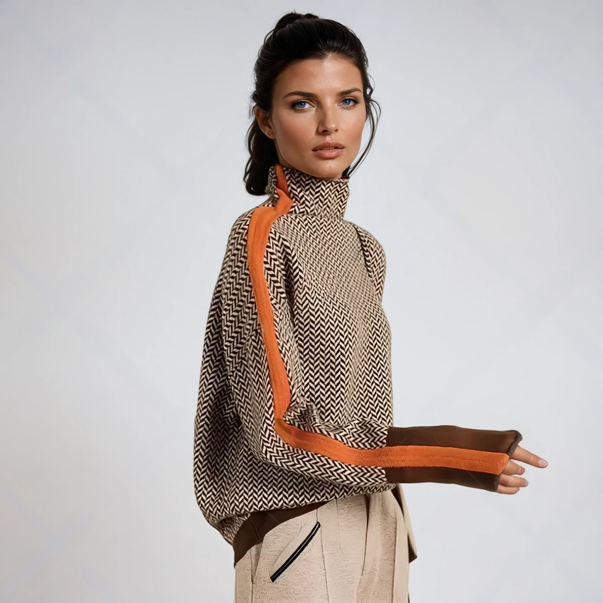 Rollkragenpullover Damen | Oversized & Angenehm Warm 1