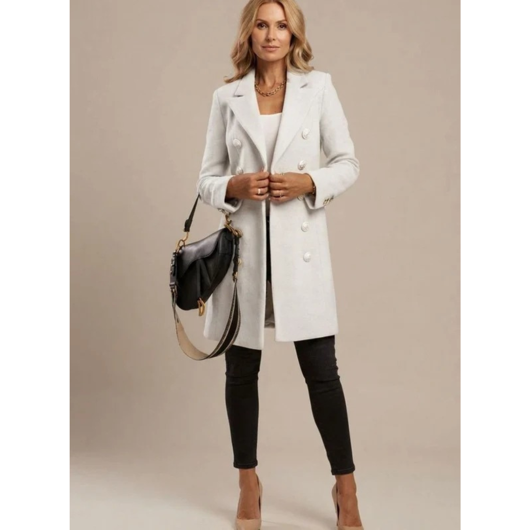 Winterjacke Damen | Mit Knopfleiste & Klassischem Kragen 2