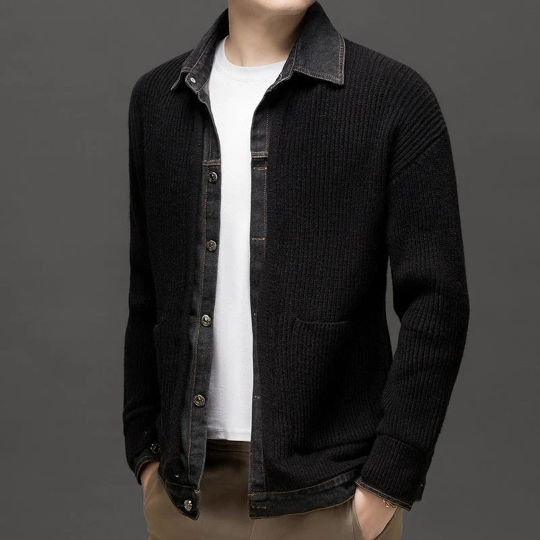 Strickjacke Herren | Mit Kragen & Bequemer Passform 2