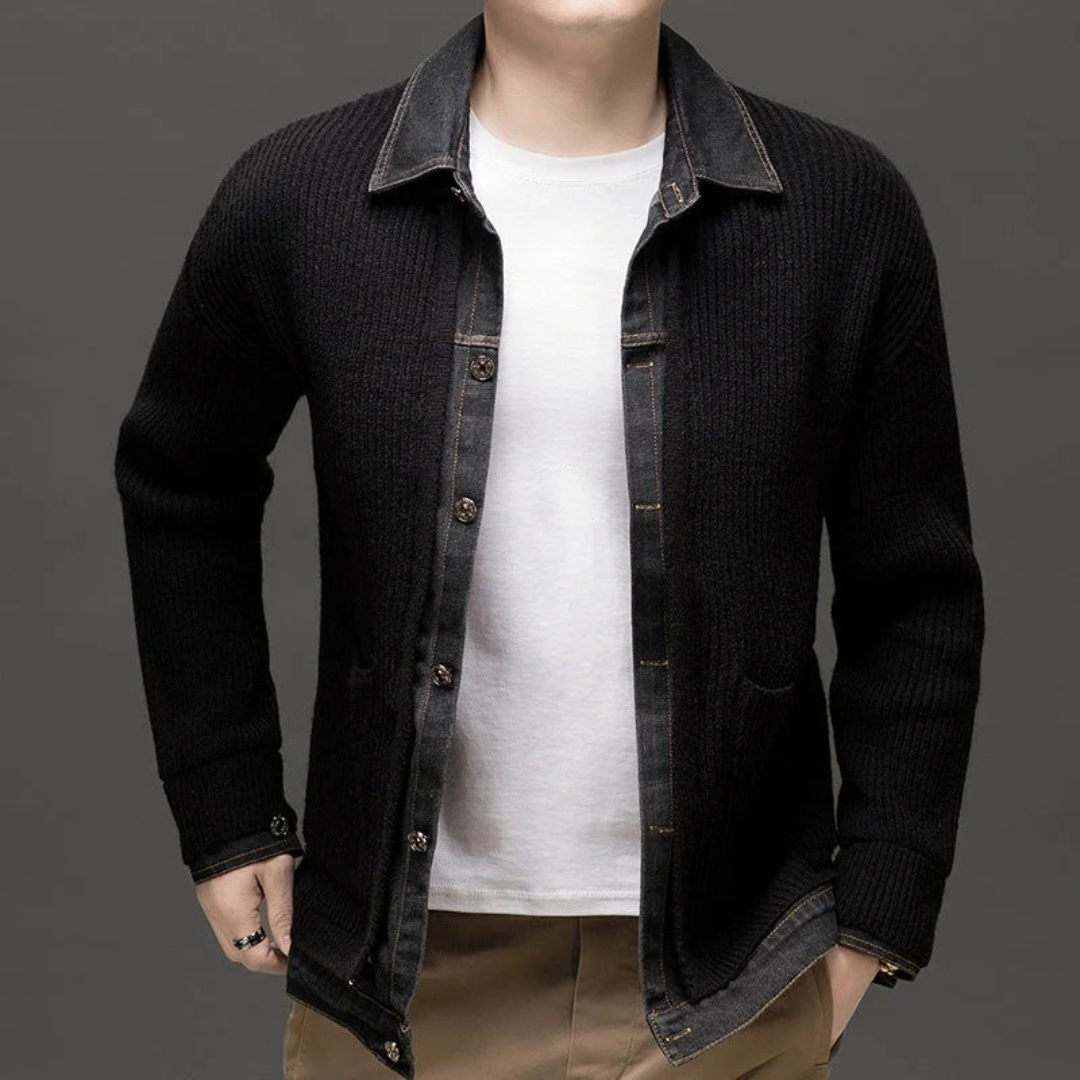 Strickjacke Herren | Mit Kragen & Bequemer Passform 3