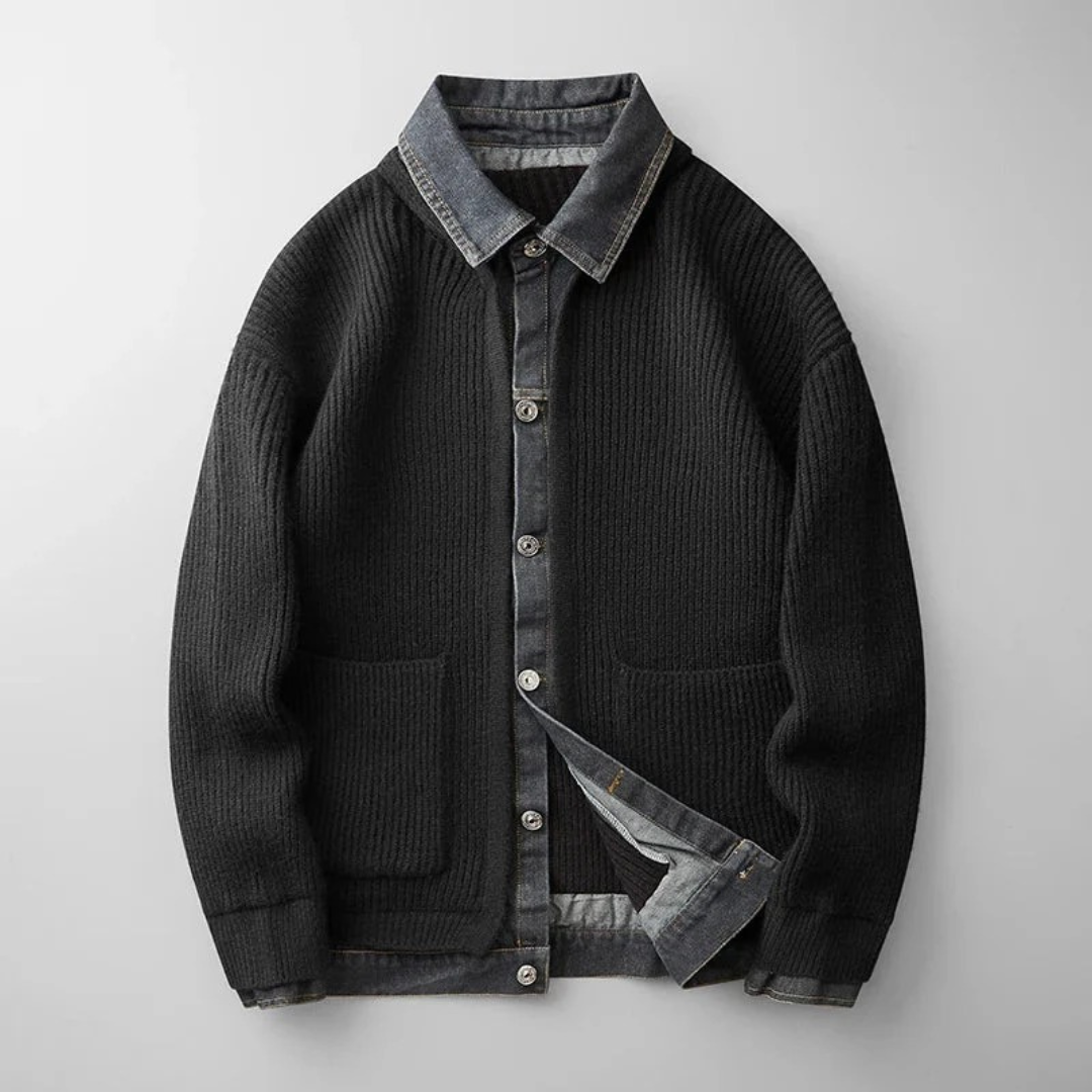Strickjacke Herren | Mit Kragen & Bequemer Passform 1