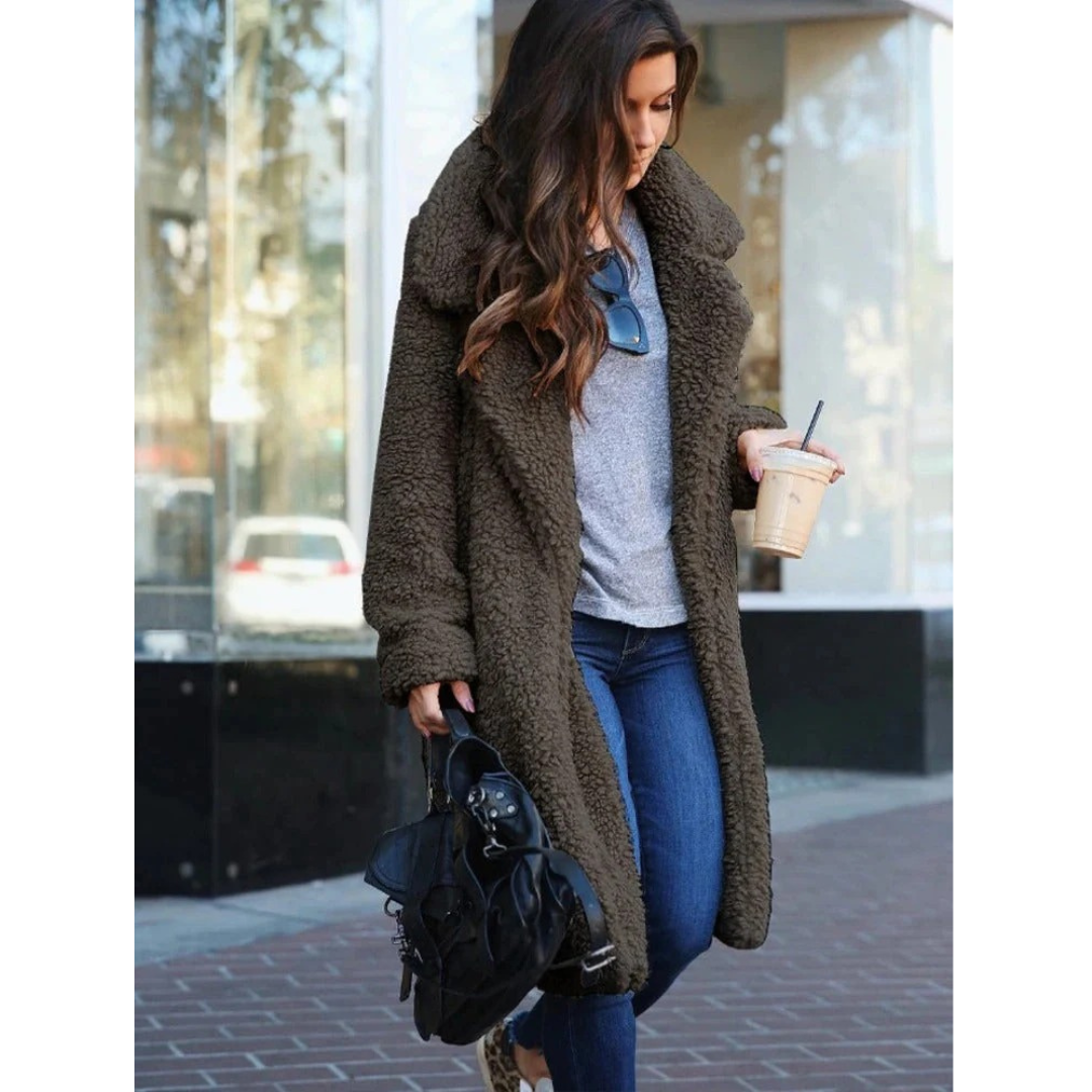 Teddy Winterjacke Damen | Warm & Kuschelig 7