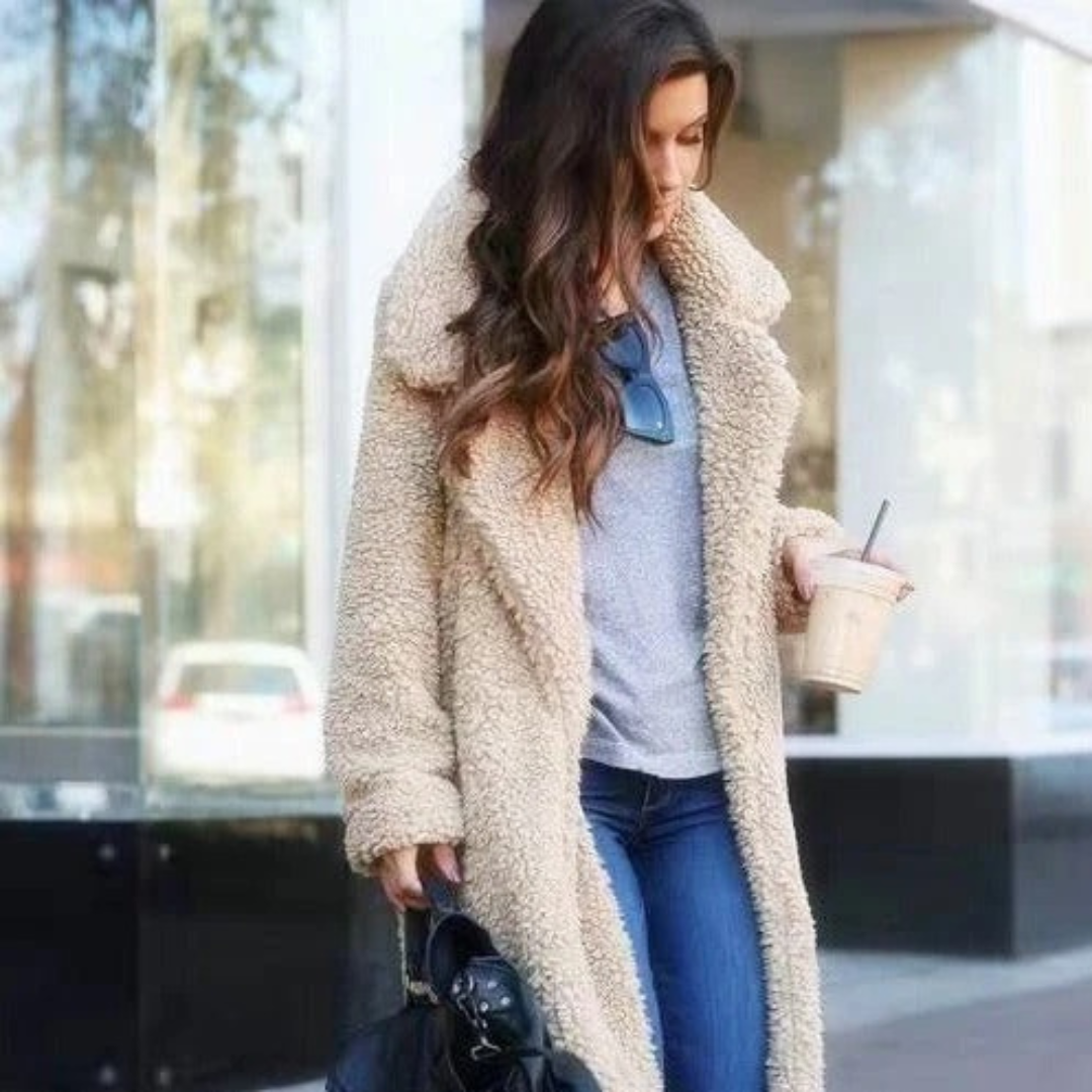 Teddy Winterjacke Damen | Warm & Kuschelig 1