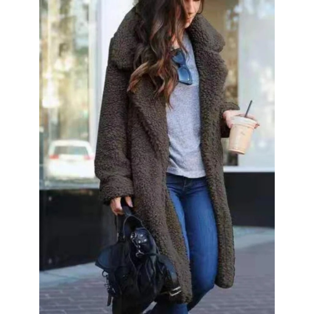 Teddy Winterjacke Damen | Warm & Kuschelig 6