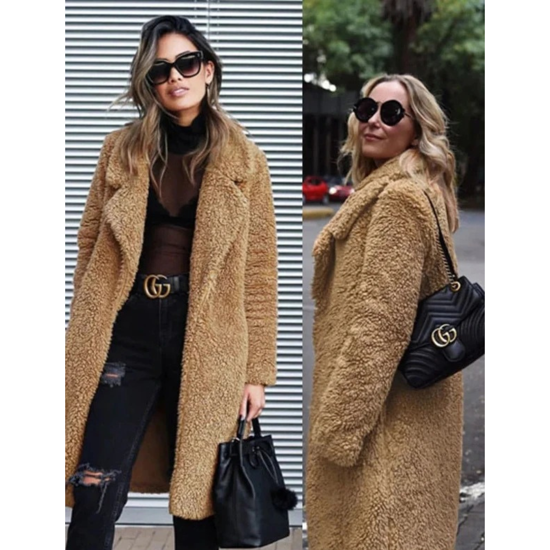 Teddy Winterjacke Damen | Warm & Kuschelig 12