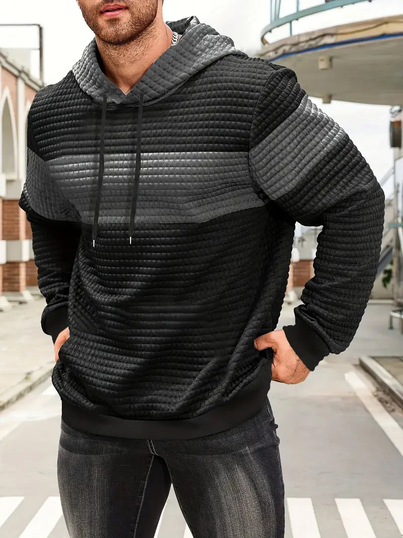 Kapuzenpullover Damen | Farbblock & Strukturiert 1