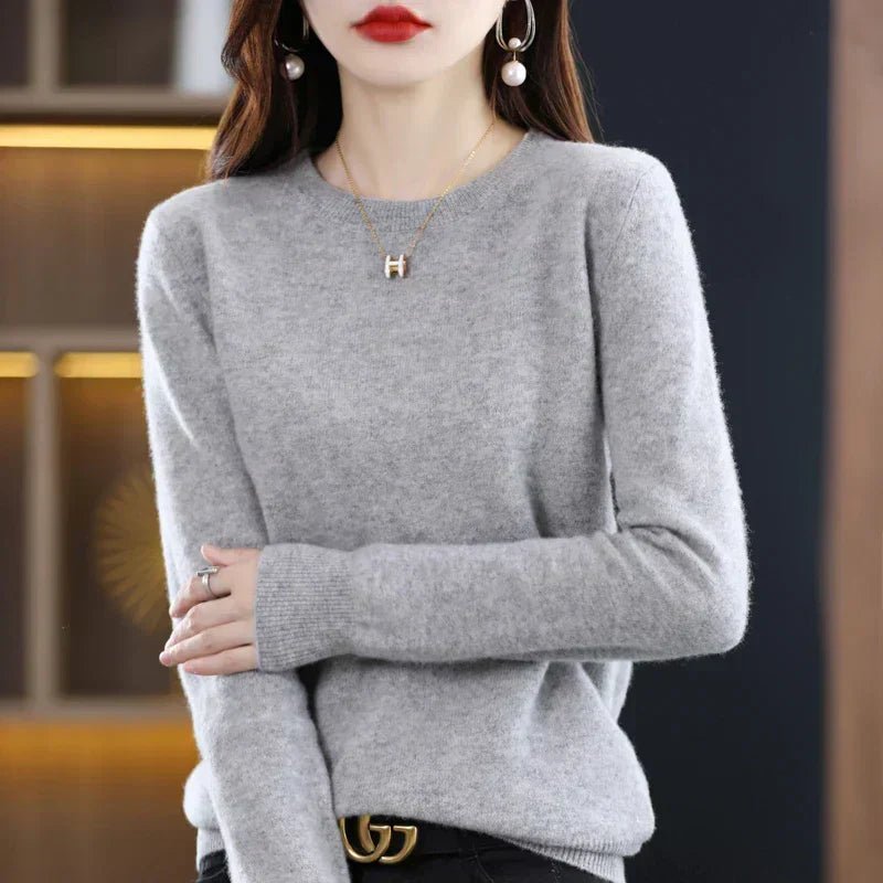 Pullover Damen | Rundhalsausschnitt & Weich