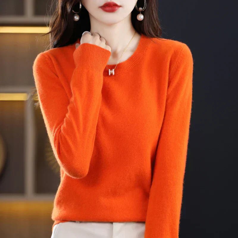 Pullover Damen | Rundhalsausschnitt & Weich