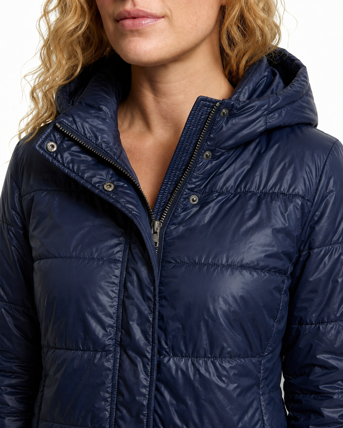 Steppjacke Damen | Mit Kapuze & Taschen 7