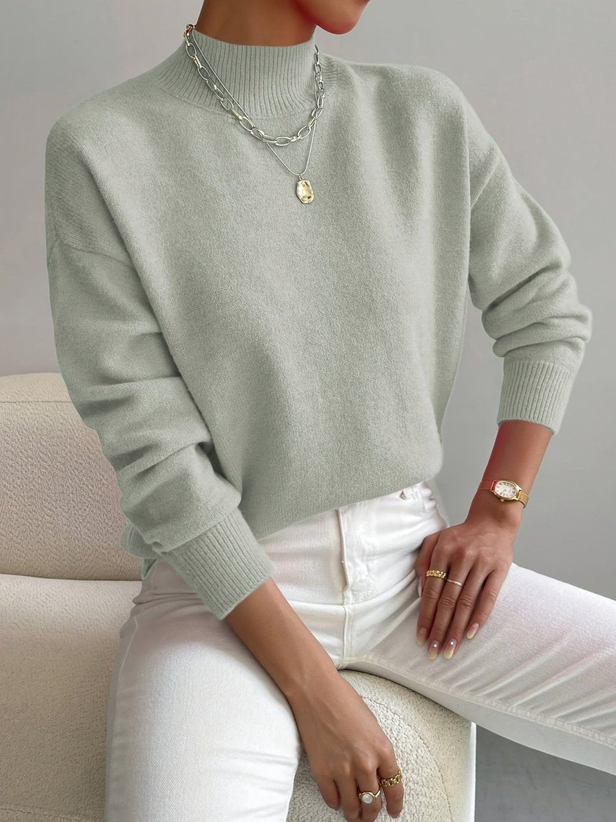 Elisabeth | Turtleneck Sweater – Relaxed Fit for Women