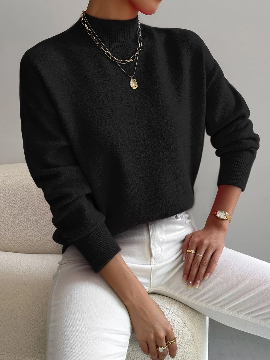 Elisabeth | Turtleneck Sweater – Relaxed Fit for Women
