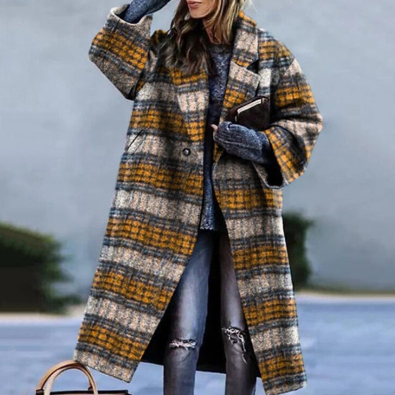 Mantel Damen Lang | Lockerer Schnitt für Herbst 4