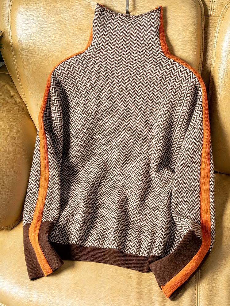 Rollkragenpullover Damen | Oversized & Angenehm Warm 4