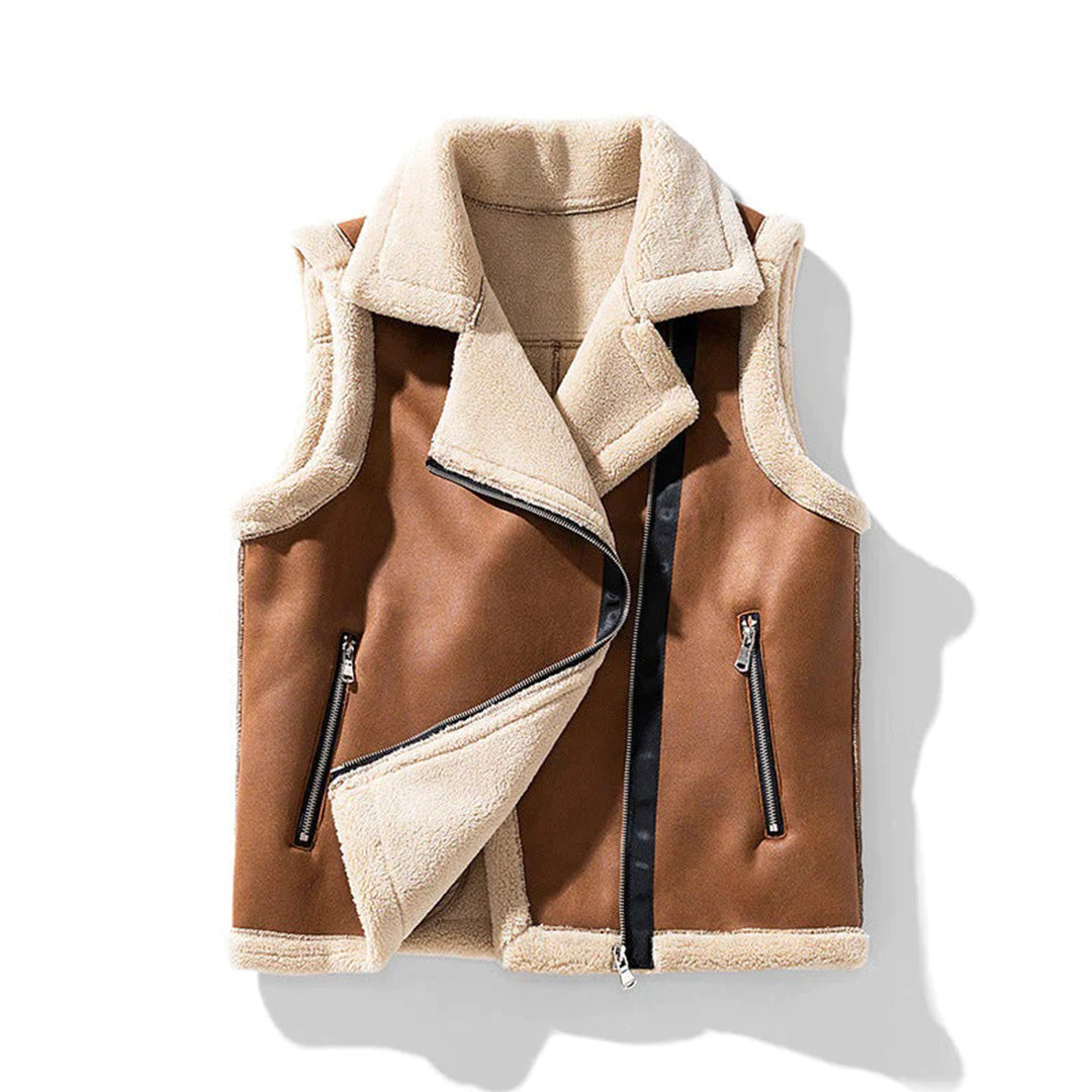 Sherpa Weste Damen | Warm & Kuschelig