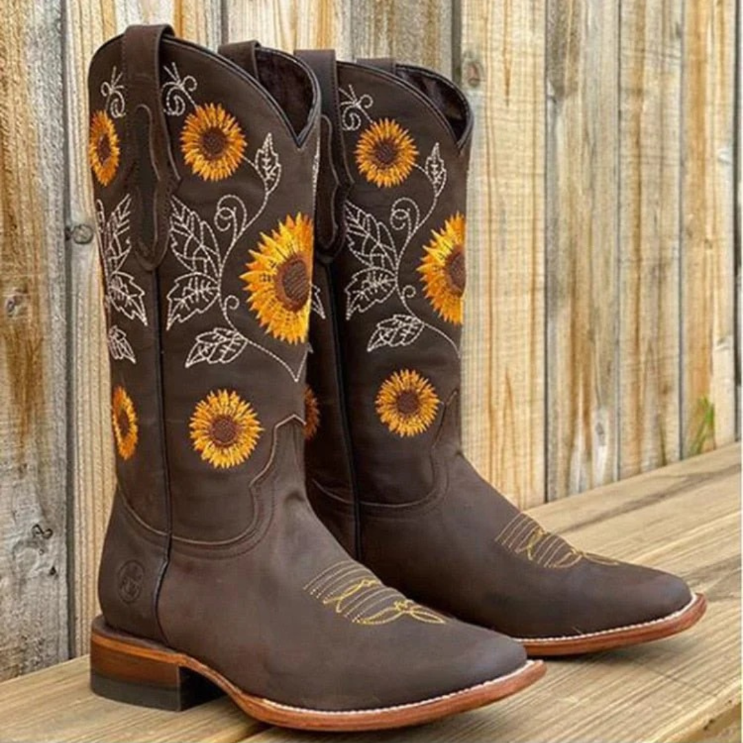 Cowboystiefel Damen | Komfort & Western-Stickerei 2